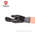 Hespax Oil Resistant Nitrile Full Coated Safety Gloves